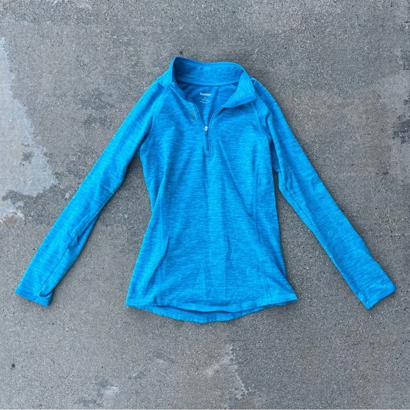 Reebok Fitted Quarter-Zip - Picture 1 of 5